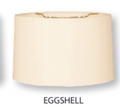 Royal HB610 Eggshell Shantung Hardback Shallow Drum Shade