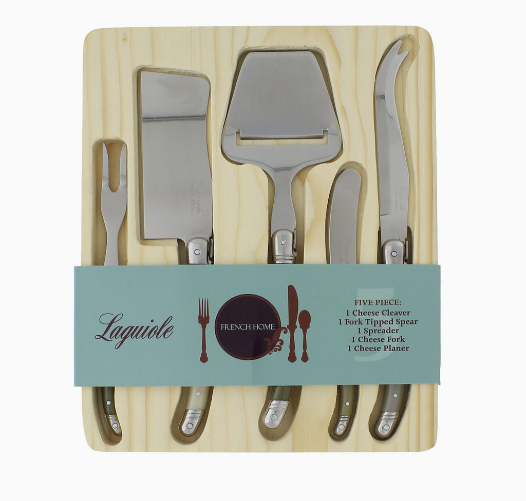 Laguiole 5pc Cheese Set