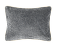 Heirloom Velvet Pillow- Stone Gray