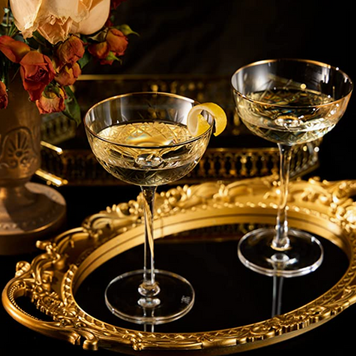 Art Deco Coupe Glass