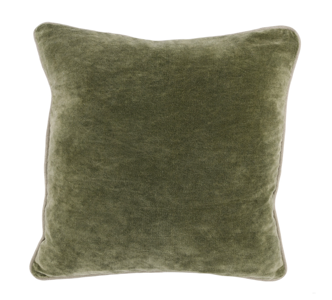 Heirloom Velvet Pillow- Moss