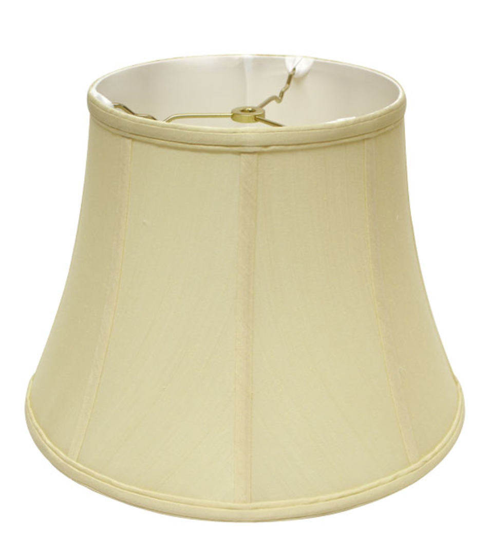 SL50 Antique White Shantung Modified Bell Shade