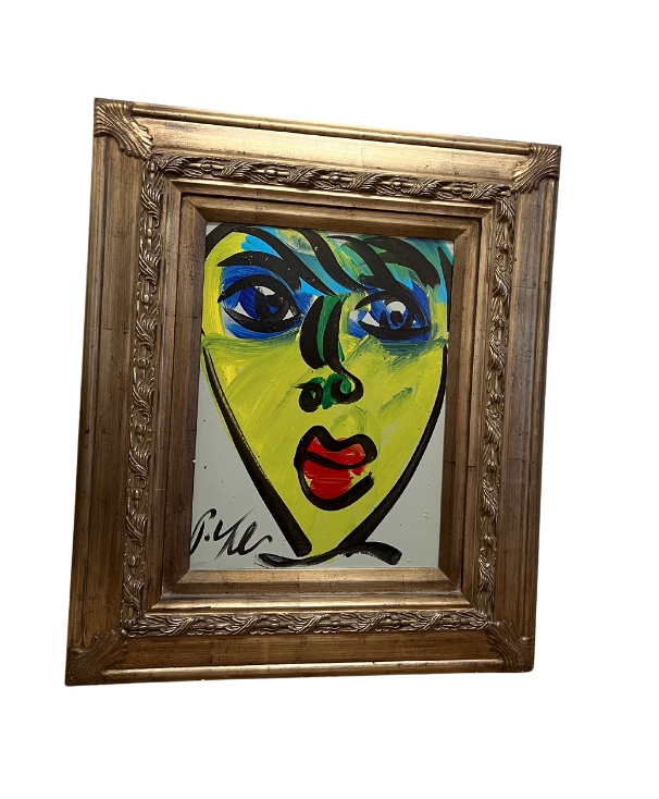 "Abstract Face" Original by Peter Keil