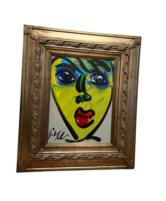 "Abstract Face" Original by Peter Keil