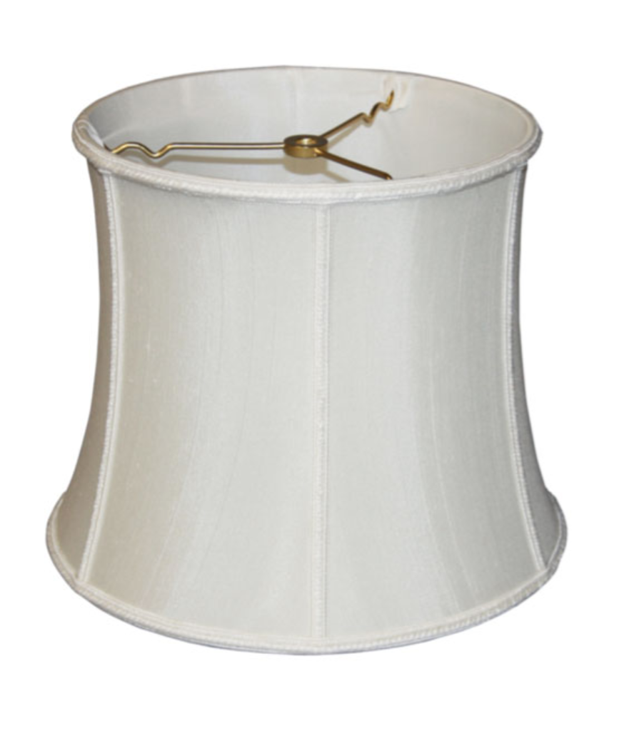 SL170 Egg Shantung Corset Drum Shade