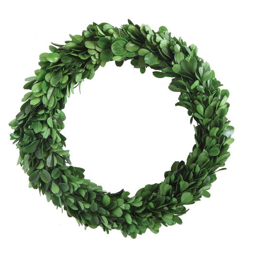 Preserved Boxwood Wreath