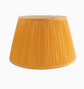 Apricot Mushroom Pleat Modified Empire Silk Shade