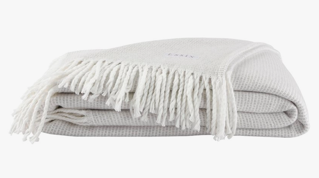 Cocoon Fringe Blanket