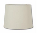 Eggshell Linen Retro Drum Shade