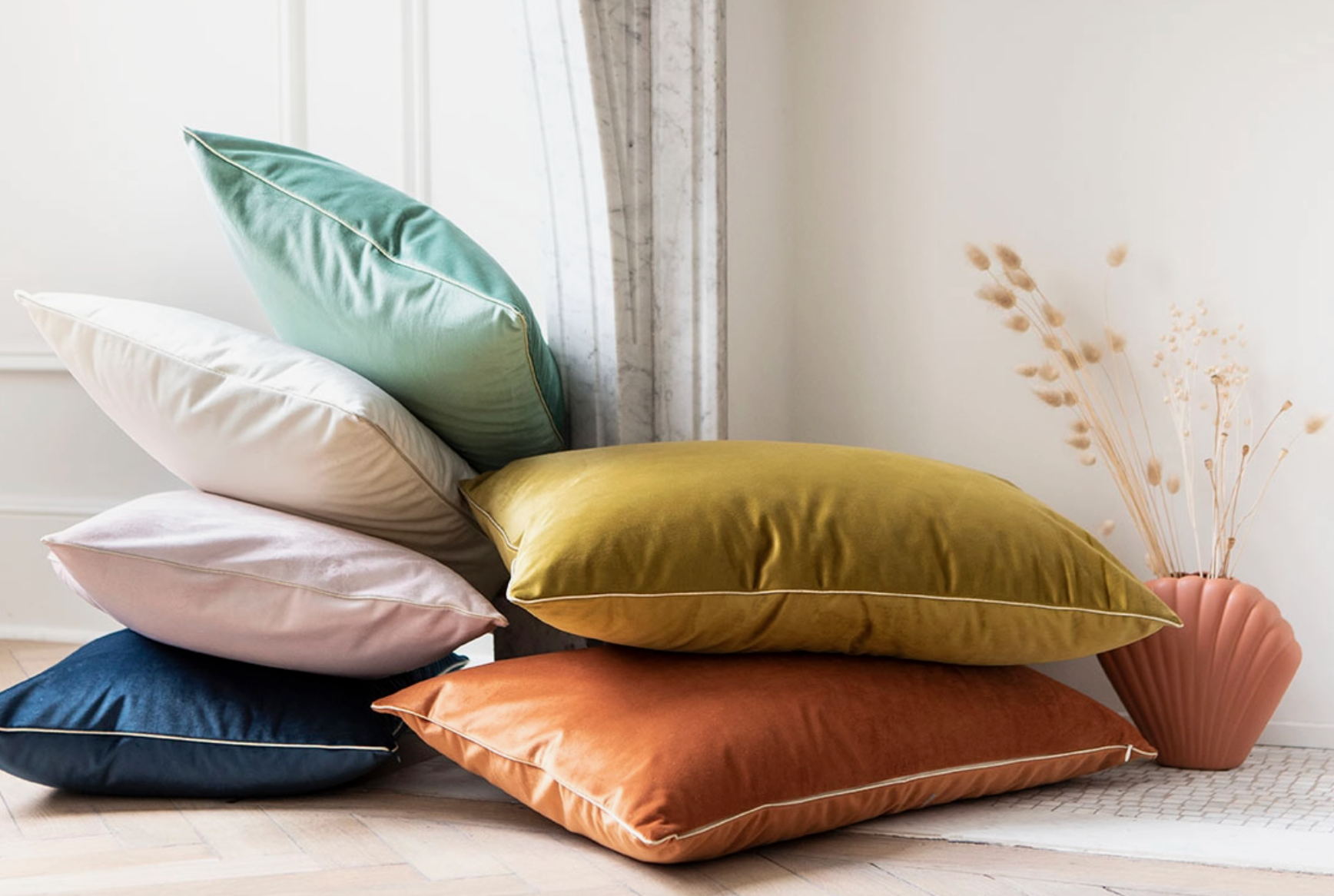 Gatsby Velvet Pillow