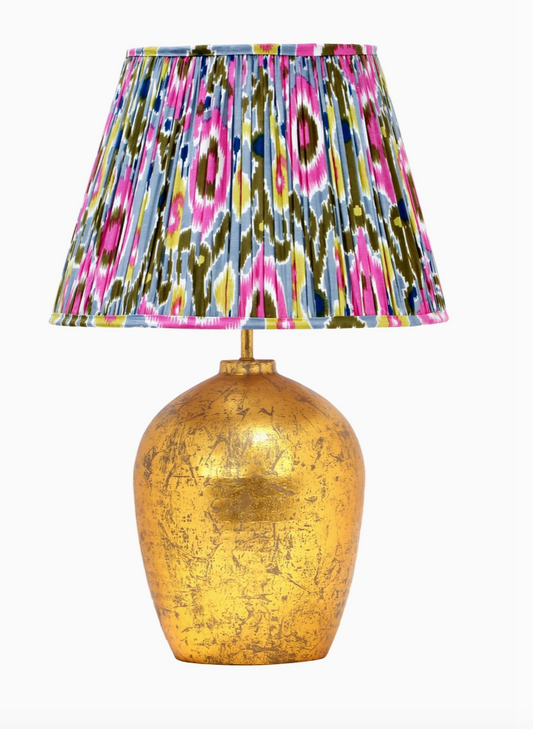 Ikat Pleated Empire Lamp Shade