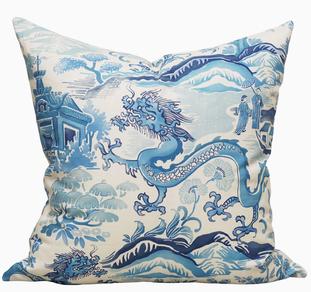 Gardens of Chinoise Pillow