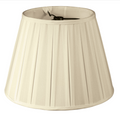 SL206 Egg Shantung English Box Pleat Shade