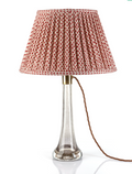 Fermoie Modified Empire Cotton Shade in Red Marden