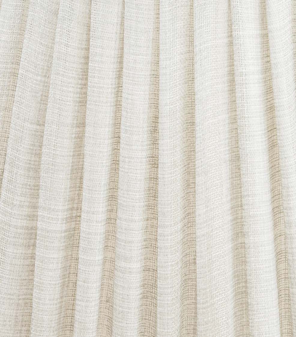 Fermoie Modified Empire Linen Shade in Ivory Plain