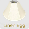 Royal BS706 Eggshell Linen Coolie Empire Shade