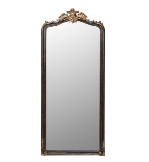 Distressed Framed Wall Mirror