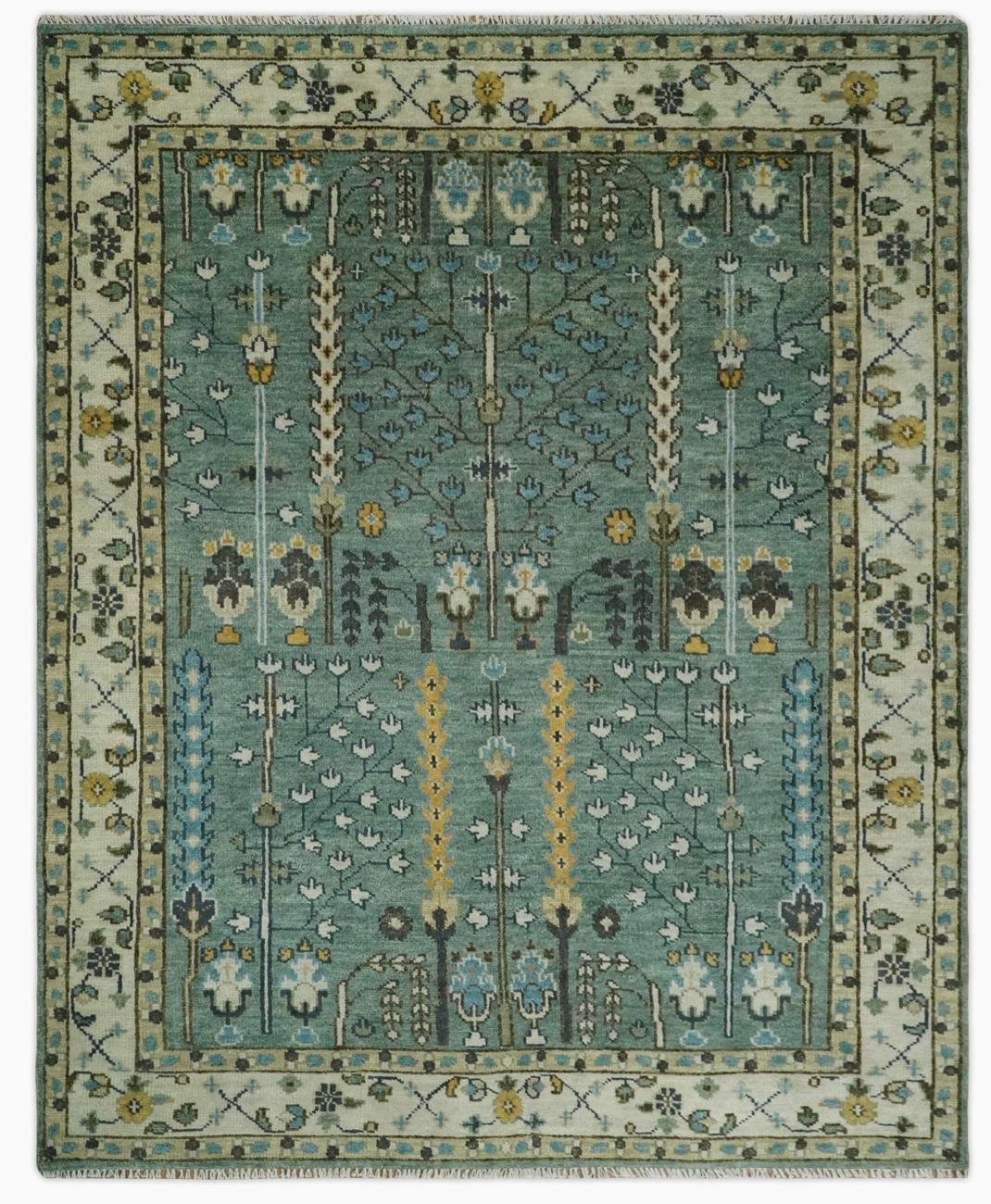 Hand Knotted Heriz Rug