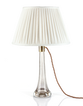 Fermoie Modified Empire Linen Shade in Ivory Plain