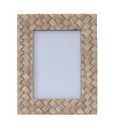 Woven Resin Photo Frame