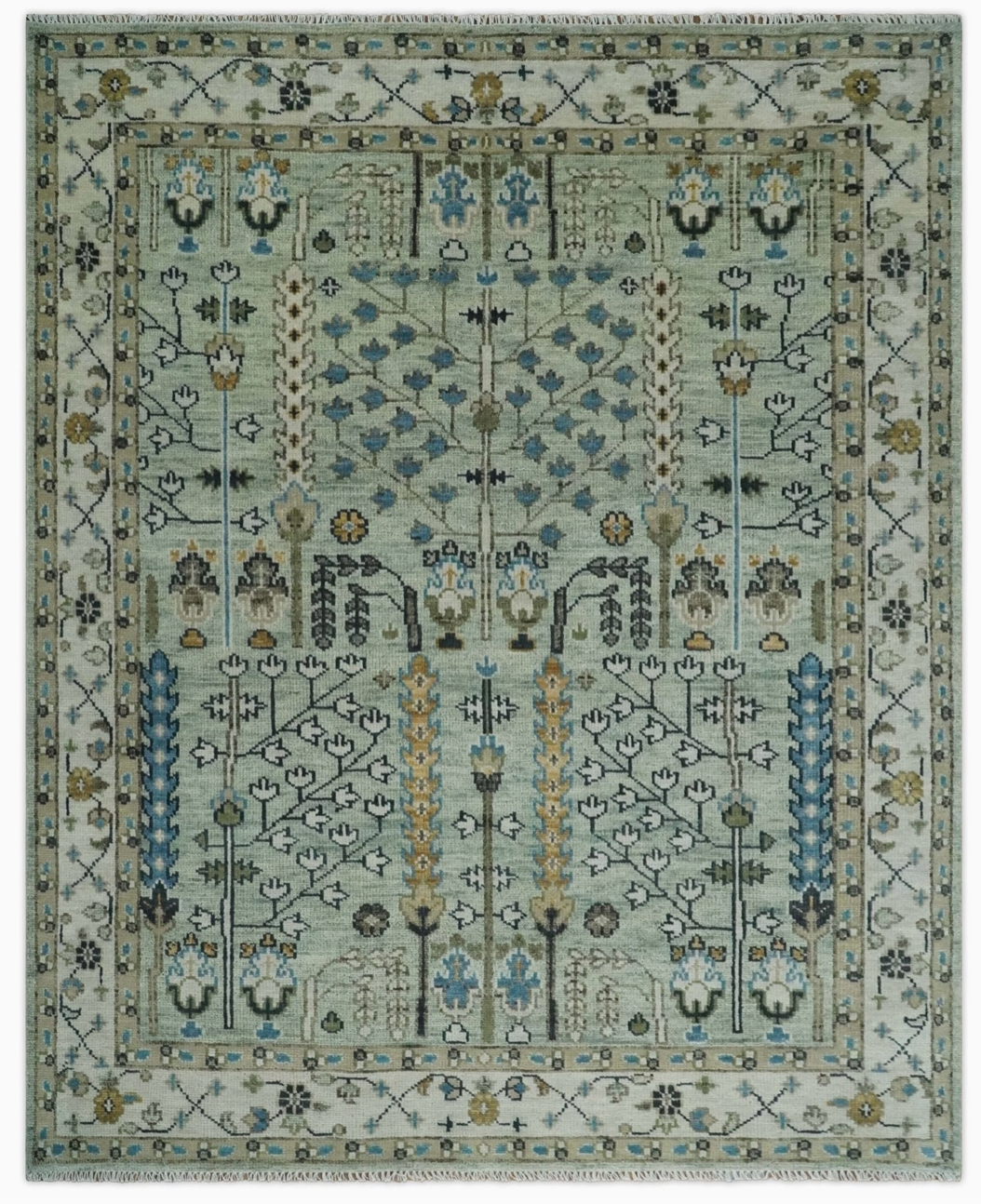 Hand Knotted Heriz Rug