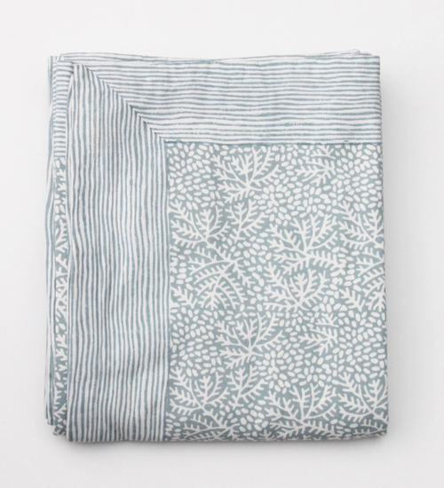 Block Print Tablecover 60" x 60"
