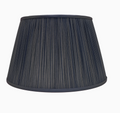 Slate Mushroom Pleat Modified Empire Silk Shade