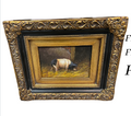 "Le Cochon" Painting