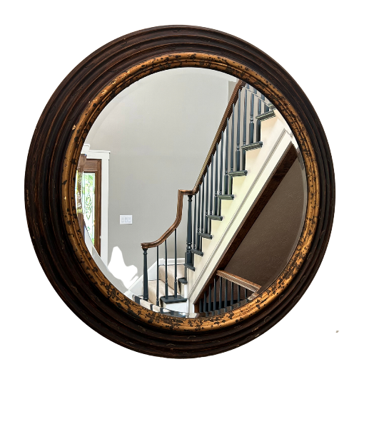 Vintage Round Mirror