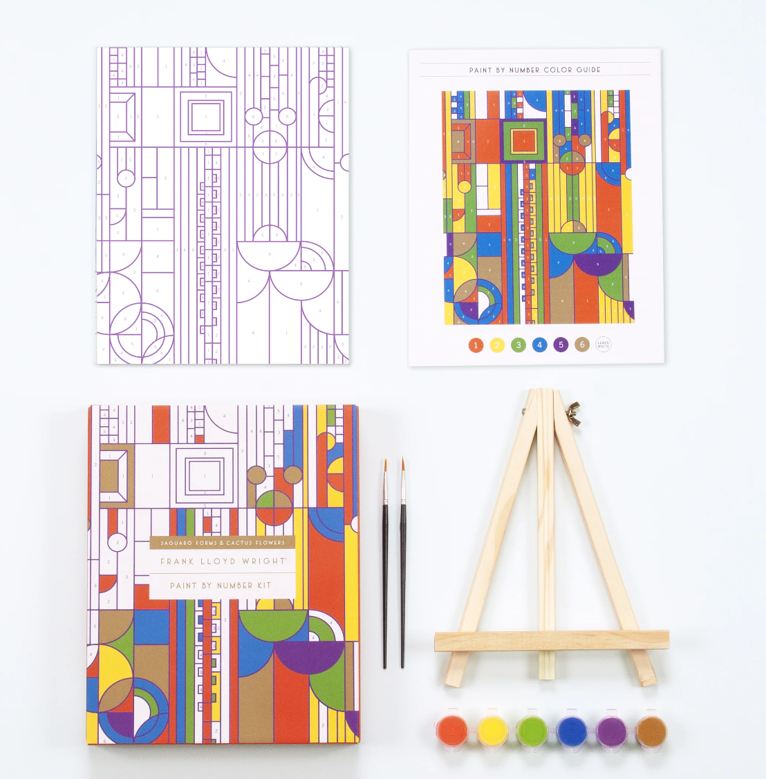 Frank Lloyd Wright Paint By Number Kit