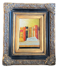 "Vintage Bookshelf" Painting