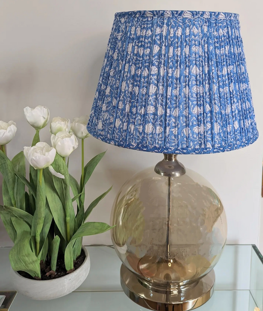 Penny Empire Pleated Lampshade