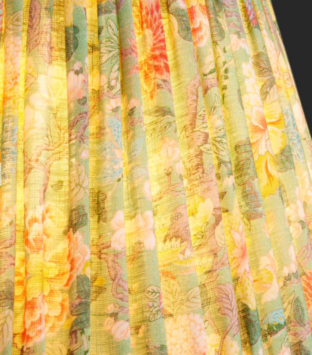 Emerald Little Magnolia Linen by GP & J Baker Empire Shade