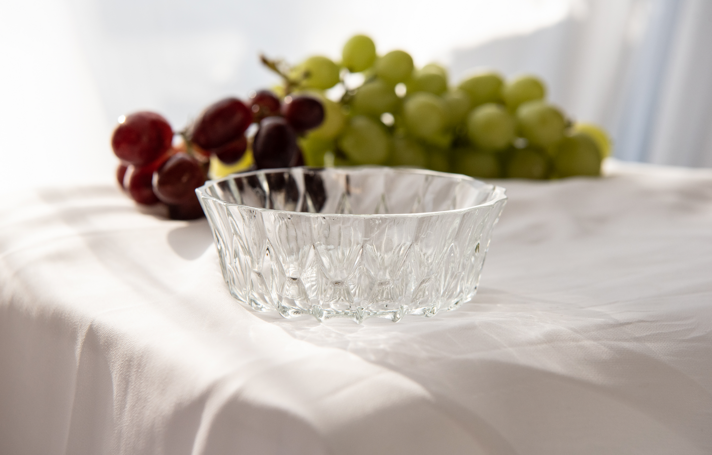 French Crystal Serving Bowl