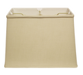 SL135 Tan Linen Retro Rectangle Shade