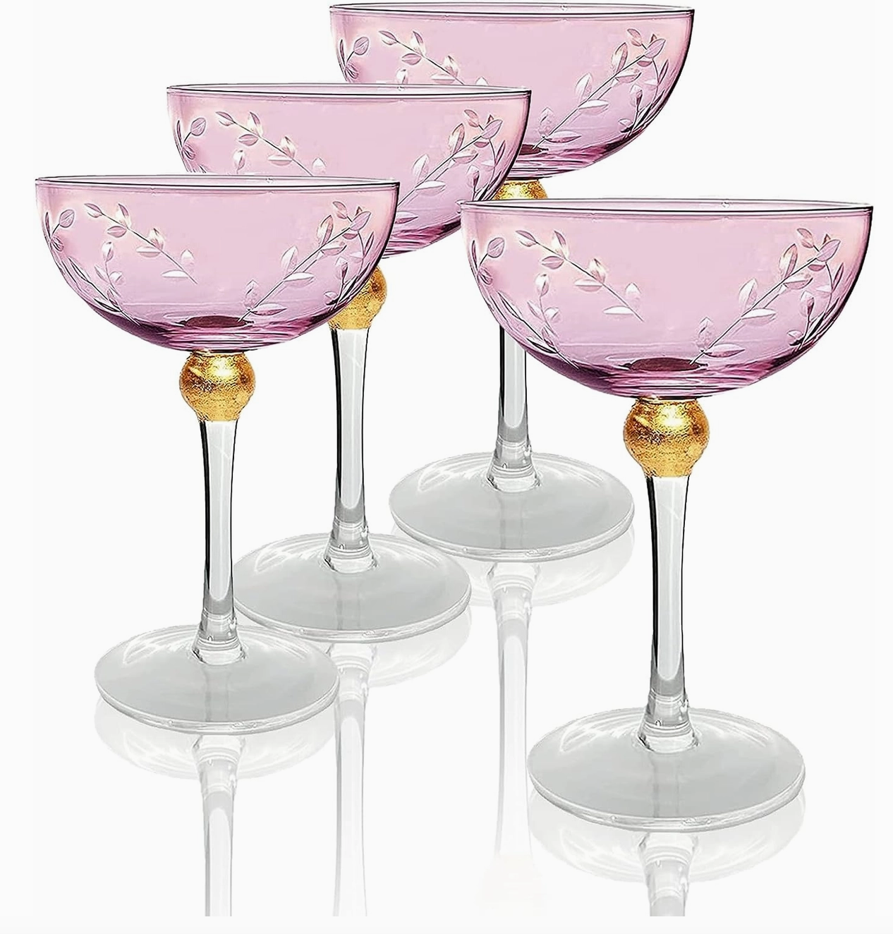 Art Deco Coupe Glass
