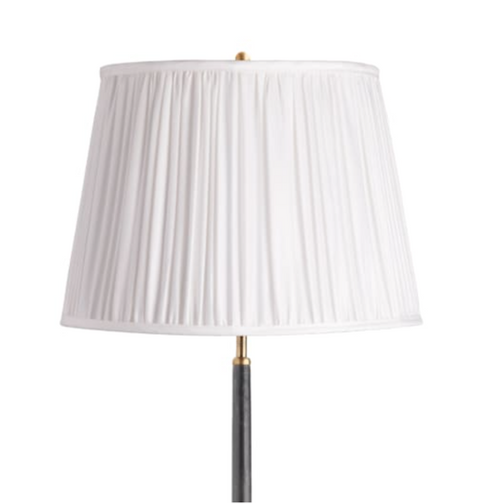 White Silk Straight Empire Shade