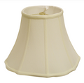 SL38 Antique White Shantung Modified Fancy Octagon Shade