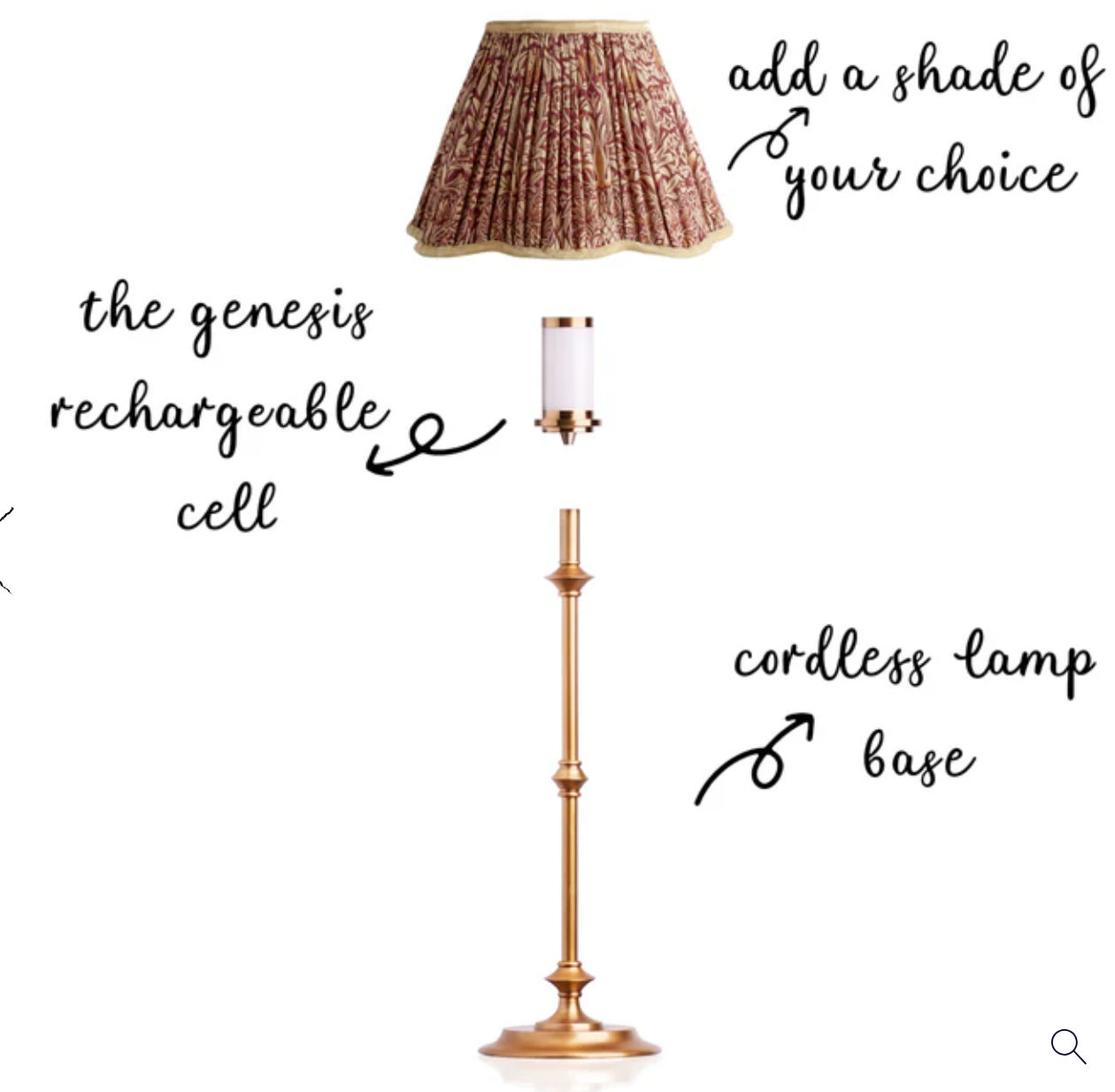 Trindle Cordless Table Lamp