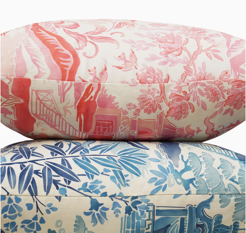 Gardens of Chinoise Pillow
