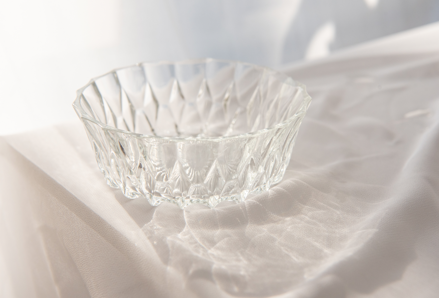 French Crystal Serving Bowl