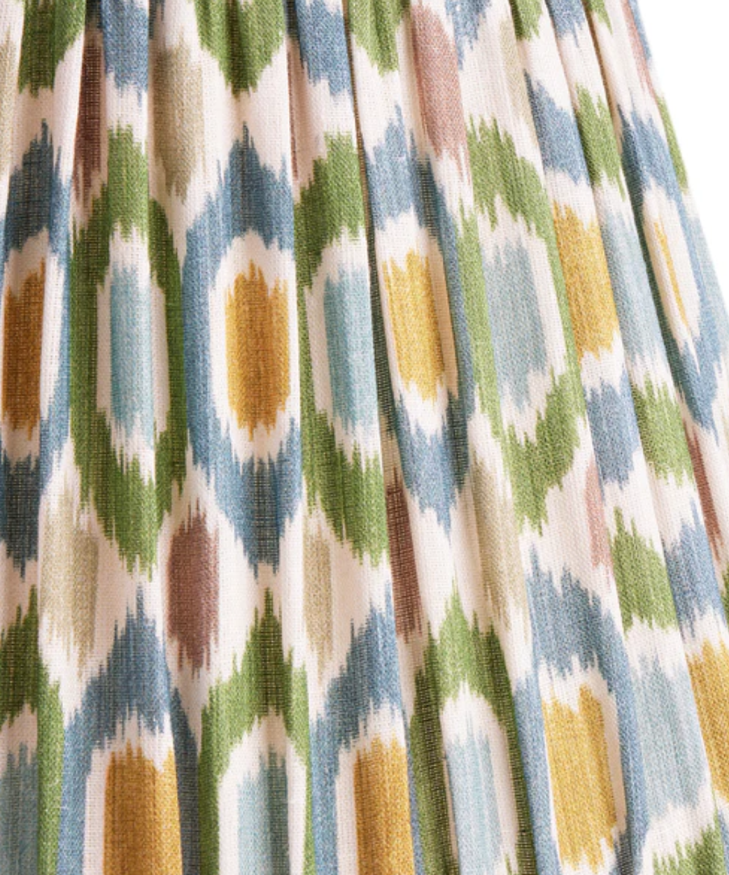 Blue & Green Small Ikat Spot Linen by GP & J Baker Empire Shade