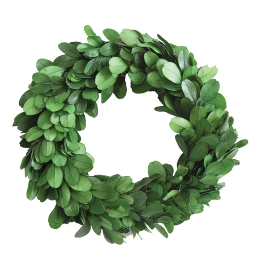 Preserved Boxwood Wreath