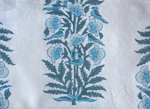 Block Print Dish Towel 20" x 28"
