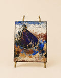 French Antique-Style Abstract Painted Panel II