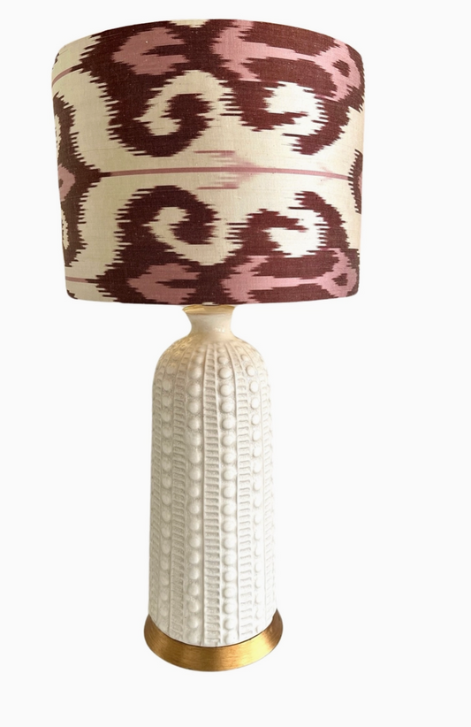 Ikat Drum Bespoke Lampshade