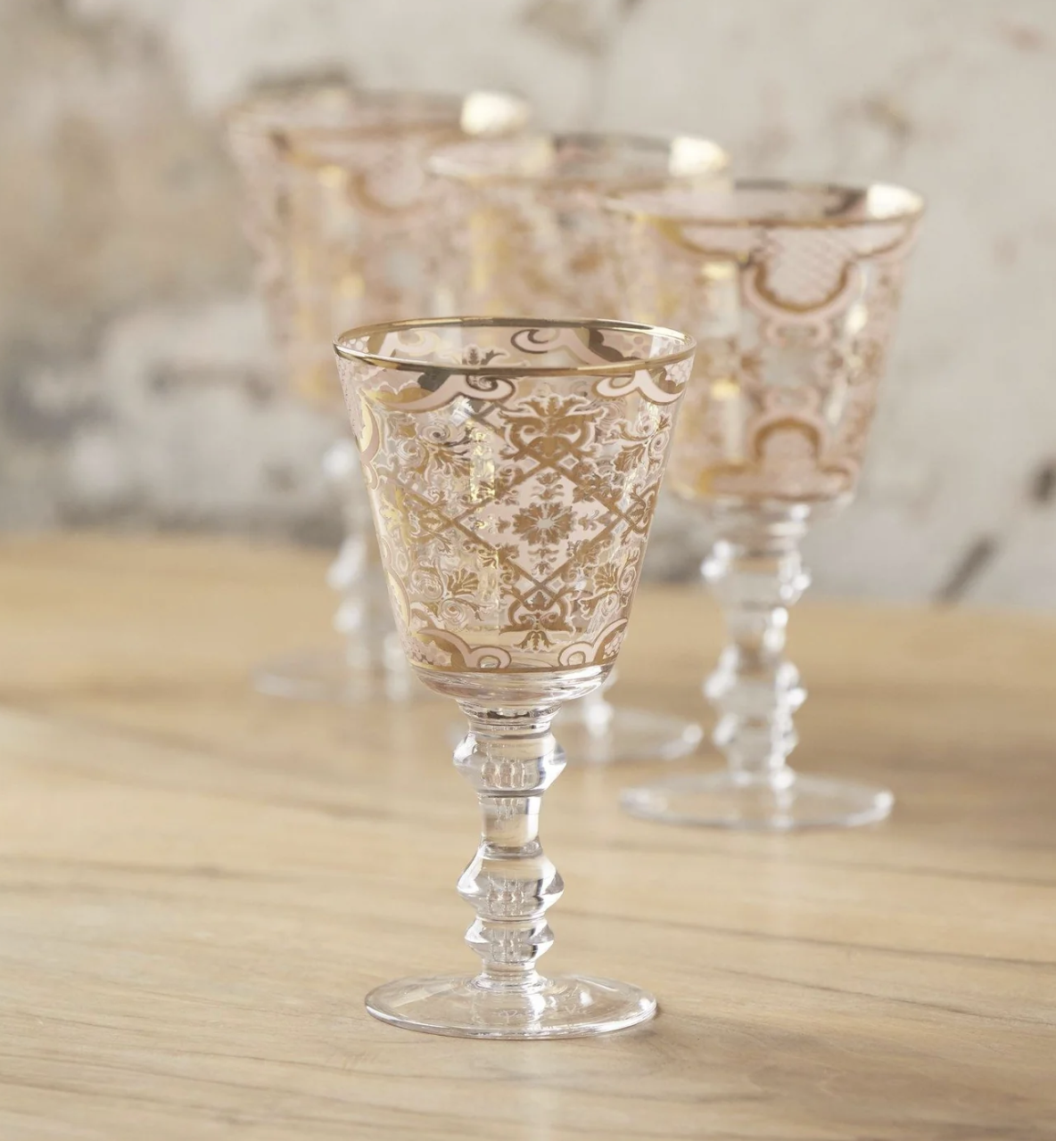 Bellisimo 18K Wine Glass