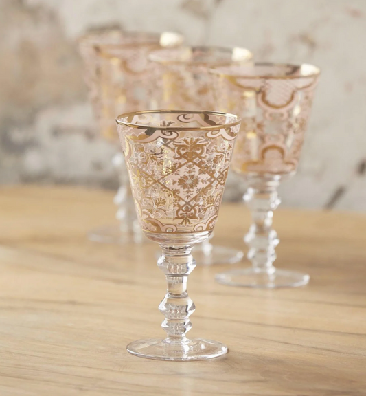 Bellisimo 18K Wine Glass