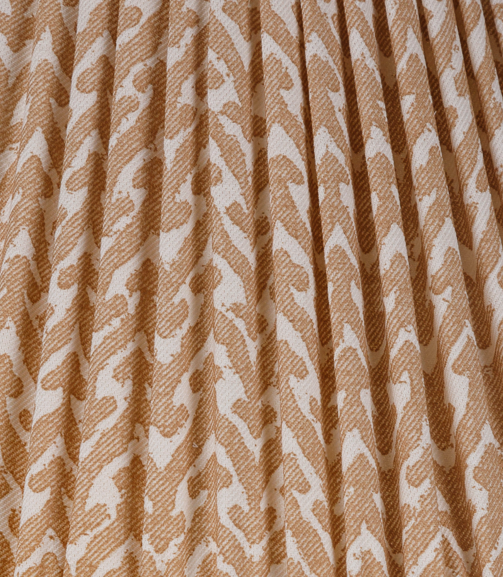 Fermoie Modified Empire Cotton Shade in Nut Brown Rabanna