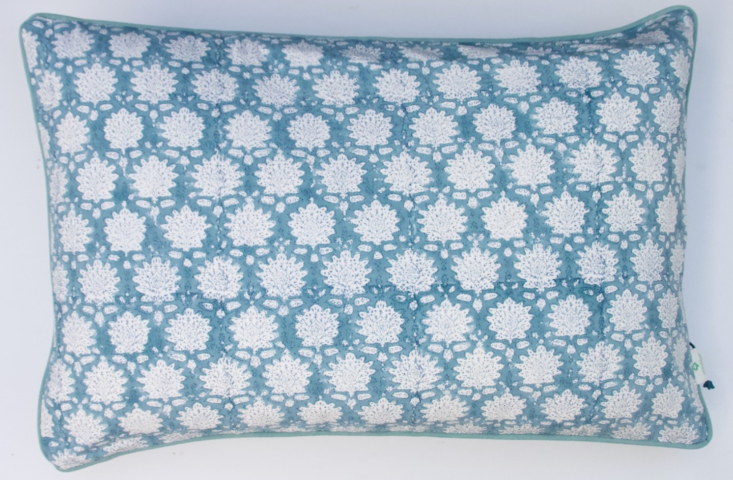 Block Print Lumbar Pillow